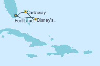 Visitando Fort Lauderdale (Florida/EEUU), Disney's Lookout Cay (Bahamas), Castaway (Bahamas), Fort Lauderdale (Florida/EEUU)
