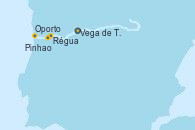 Visitando Vega de Terrón (España), Régua (Portugal), Oporto (Portugal), Pinhao (Portugal), Vega de Terrón (España)