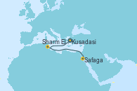 Visitando Kusadasi (Efeso/Turquía), Sharm El Sheik (Egipto), Safaga (Egipto)
