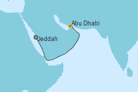 Visitando Jeddah (Arabia Saudí), Abu Dhabi (Emiratos Árabes Unidos), Abu Dhabi (Emiratos Árabes Unidos)