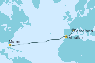 Visitando Barcelona, Gibraltar (Inglaterra), Miami (Florida/EEUU) Visitando Barcelona, Gibraltar (Inglaterra), Miami (Florida/EEUU)