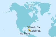 Visitando Puerto Cañaveral (Florida), Celebration Key, The Bahamas, Isla Pequeña (San Salvador/Bahamas), Puerto Cañaveral (Florida)