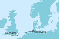 Visitando Hamburgo (Alemania), Southampton (Inglaterra)