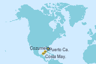 Visitando Puerto Cañaveral (Florida), Cozumel (México), Costa Maya (México), Puerto Cañaveral (Florida)