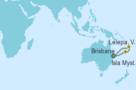 Visitando Brisbane (Australia), Isla Mystery (Vanuatu), Lelepa, Vanuatu, Brisbane (Australia)