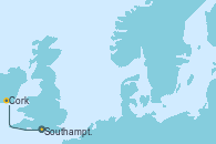 Visitando Southampton (Inglaterra), Cork (Irlanda)