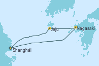 Visitando Shanghái (China), Nagasaki (Japón), Jeju (Corea del Sur), Shanghái (China)