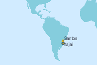 Visitando Itajaí (Brasil), Santos (Brasil) Visitando Itajaí (Brasil), Santos (Brasil)