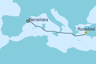 Visitando Barcelona, Barcelona, Kusadasi (Efeso/Turquía)