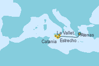 Visitando Atenas (Grecia), La Valletta (Malta), Estrecho de Sicilia - Experiencia a Bordo, Estrecho de Sicilia - Experiencia a Bordo, Catania (Sicilia)