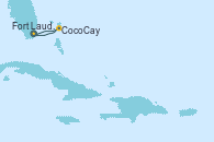 Visitando Fort Lauderdale (Florida/EEUU), CocoCay (Bahamas), Fort Lauderdale (Florida/EEUU)