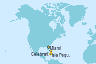 Visitando Miami (Florida/EEUU), Isla Pequeña (San Salvador/Bahamas), Celebration Key, The Bahamas, Miami (Florida/EEUU)