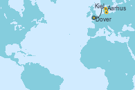 Visitando Dover (Inglaterra), Aarhus (Dinamarca), Kiel (Alemania)