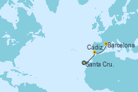 Visitando Santa Cruz de Tenerife (España), Cádiz (España), Barcelona Visitando Santa Cruz de Tenerife (España), Cádiz (España), Barcelona