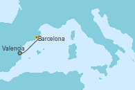 Visitando Valencia, Barcelona