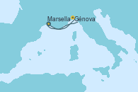 Visitando Marsella (Francia), Génova (Italia), Marsella (Francia)