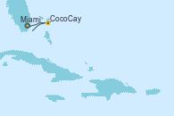 Visitando Miami (Florida/EEUU), CocoCay (Bahamas), Miami (Florida/EEUU)