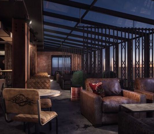 norwegian encore restaurante con vista al mar