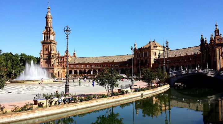 Visitando Sevilla (España), Cádiz (España), Cádiz (España), Puerto de Santa María (España), Sevilla (España) y Sevilla (España)