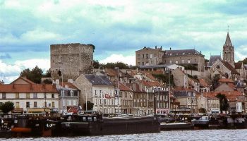 Visitando Conflans (Francia)
