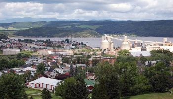 Visitando La Baie (Canada)