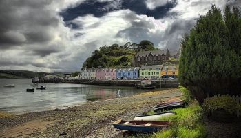 Visitando Portree (Reino Unido)