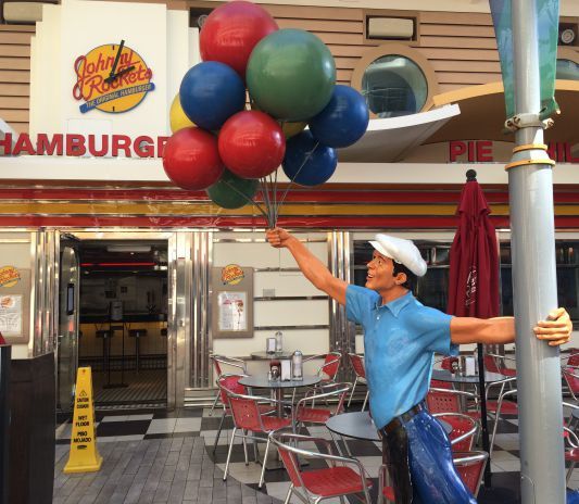 restaurante johnny rocket 